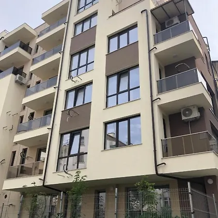 شقة New Lazur Lux Near Beach With Free Parking بورغاس